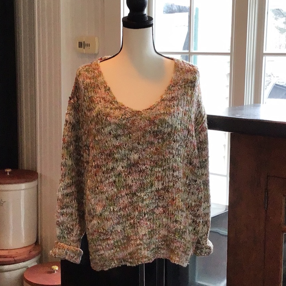 SWEATER W/ MULTI- COLORS